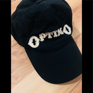 Black and Gold Optimo Hat